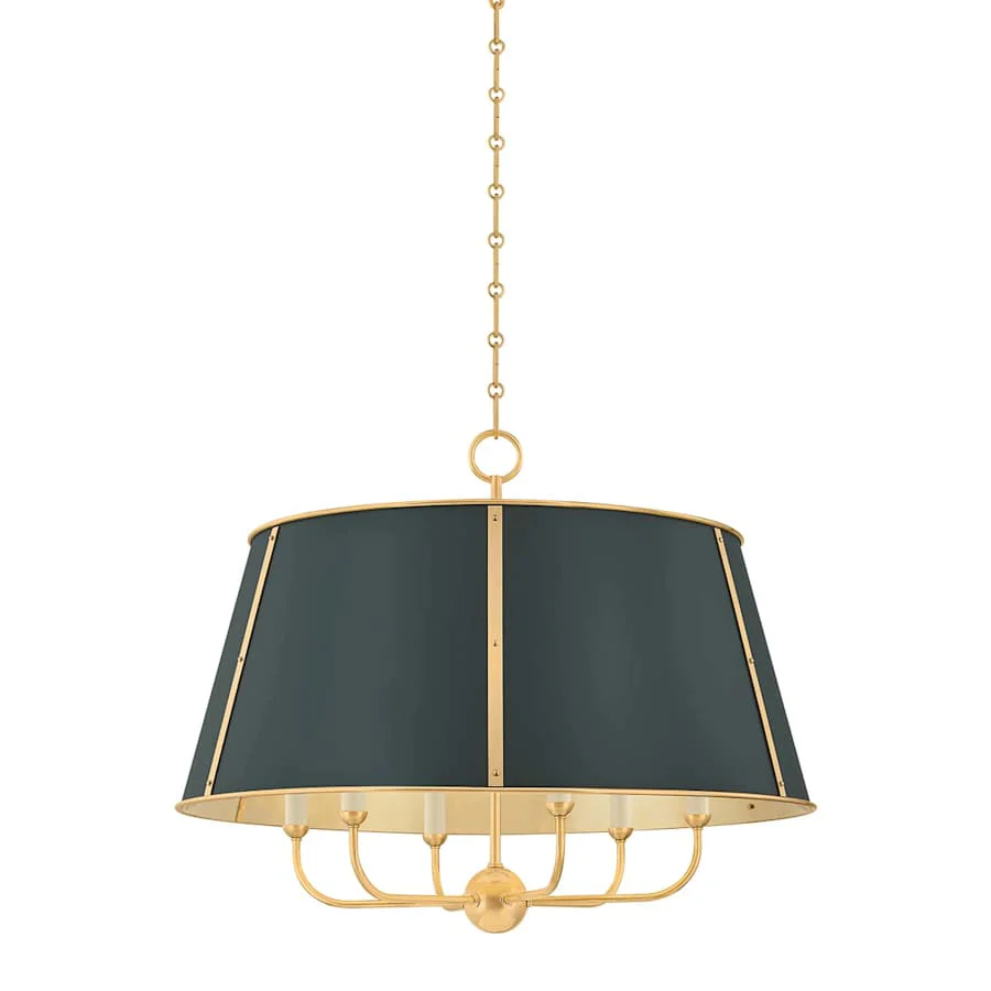 Hudson Valley Lighting Cambridge 6 Light 29" Wide Pendant - Image 1