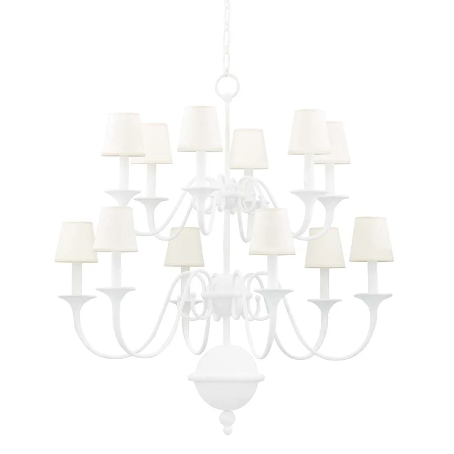 Hudson Valley Lighting Windsor 12 Light 38" Wide Chandelier - Image 1