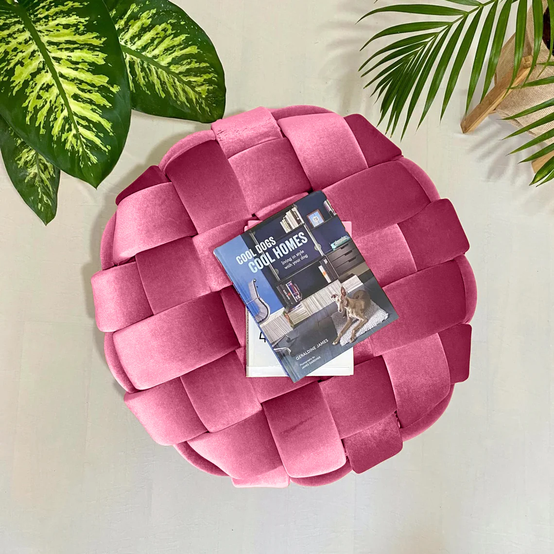 بوف ترابيزة خشب زان طبيعي  60×47سم - AC205 - Image 3