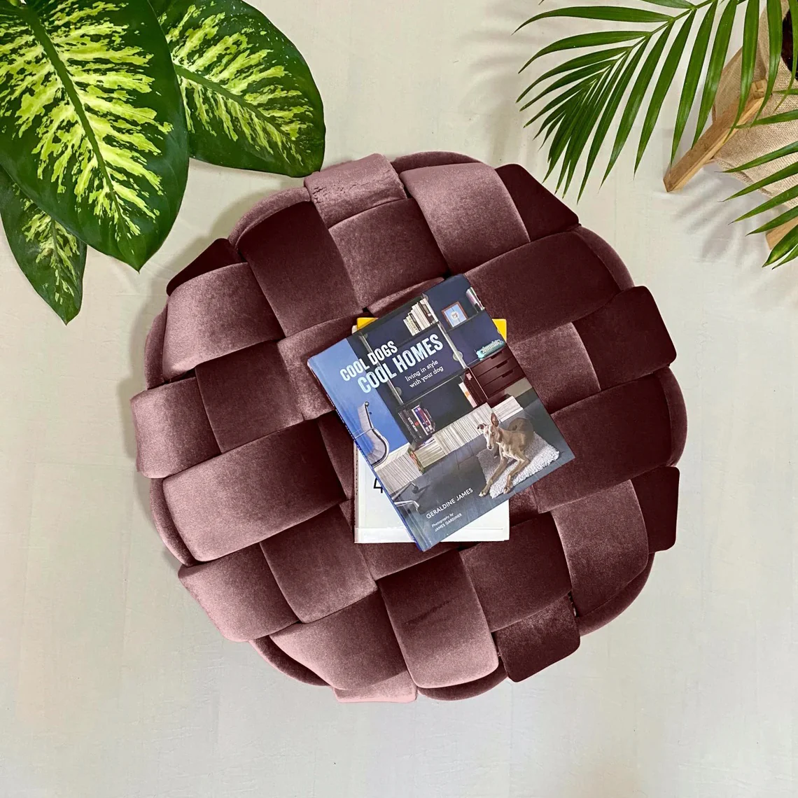 بوف ترابيزة خشب زان طبيعي  60×47سم - AC201 - Image 2