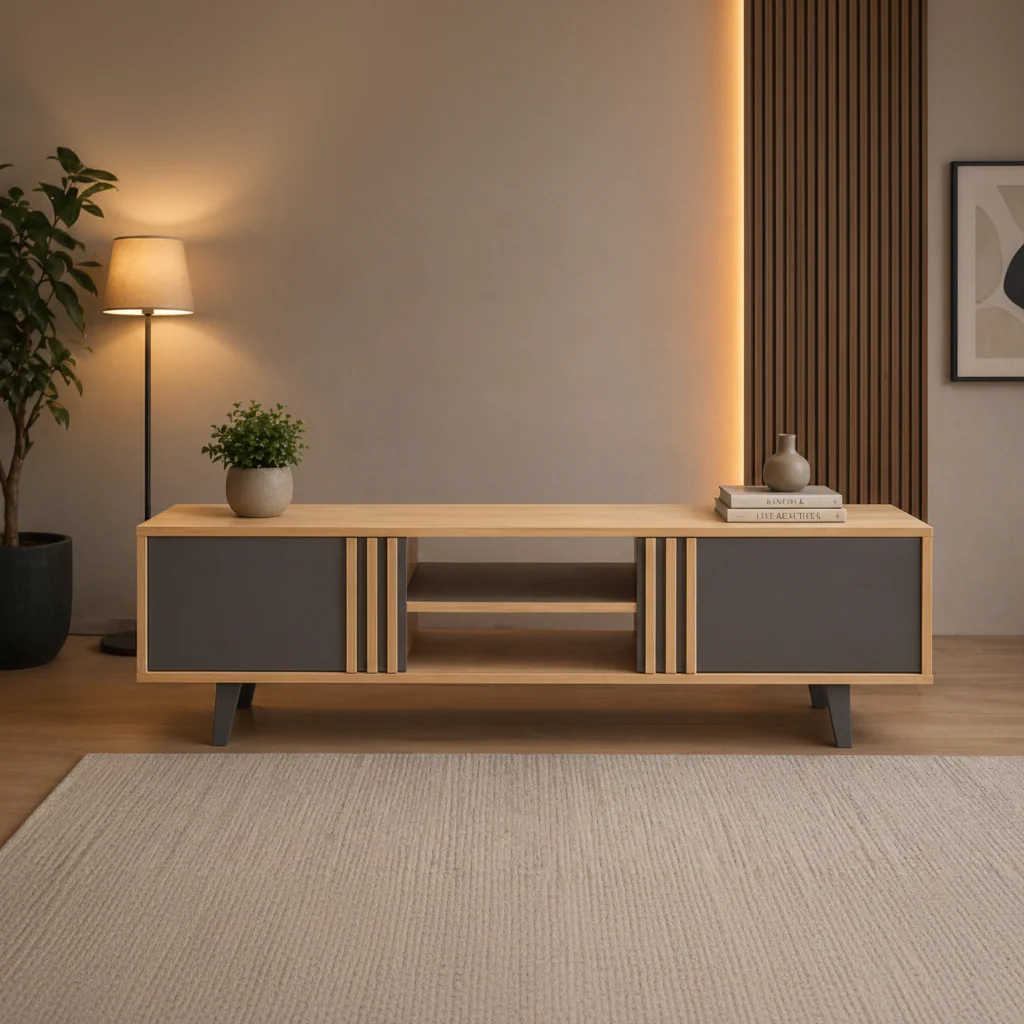 ترابيزة تليفزيون 160×35سم - WM110 - Image 1