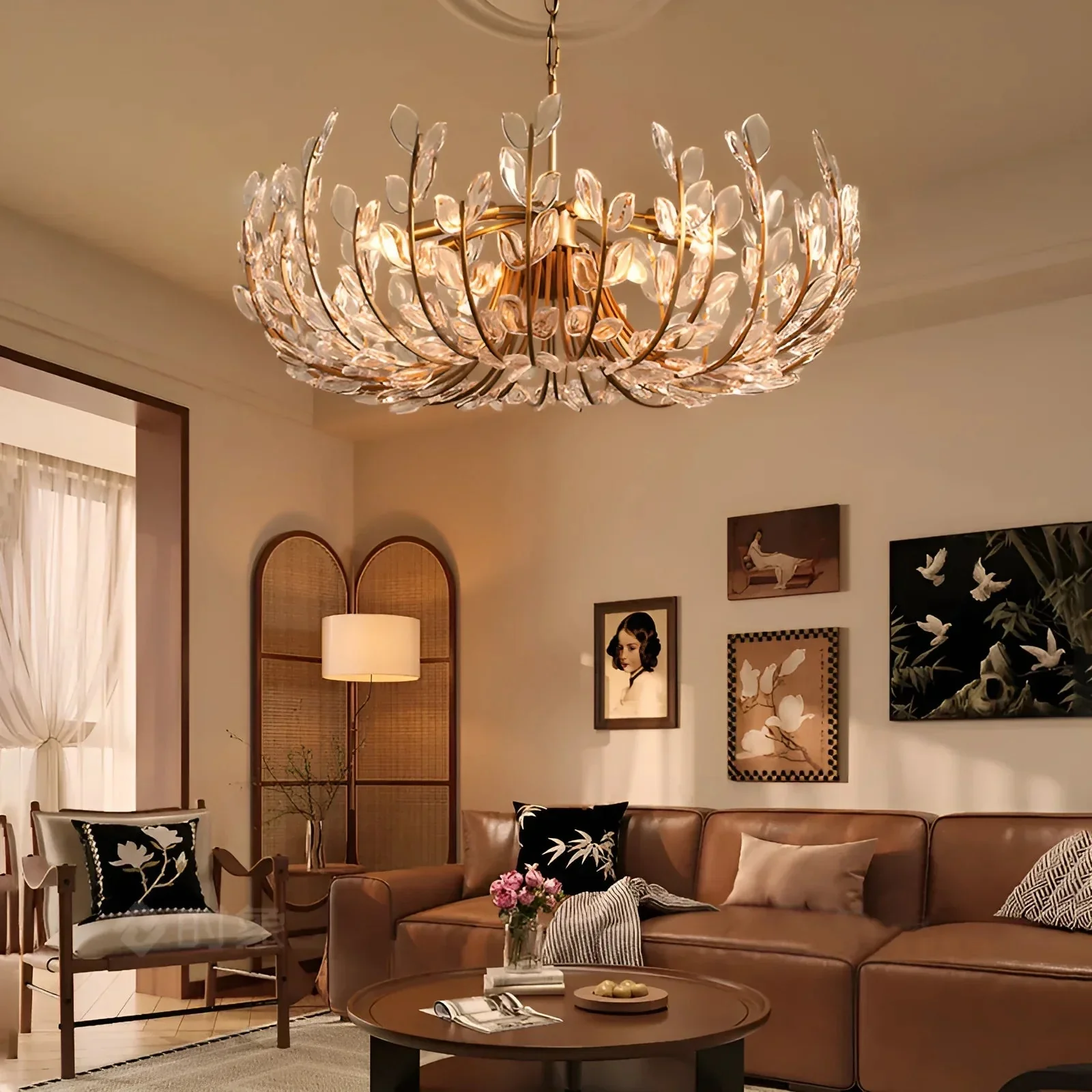 Adela 6 Light Chandelier 26" - Image 2
