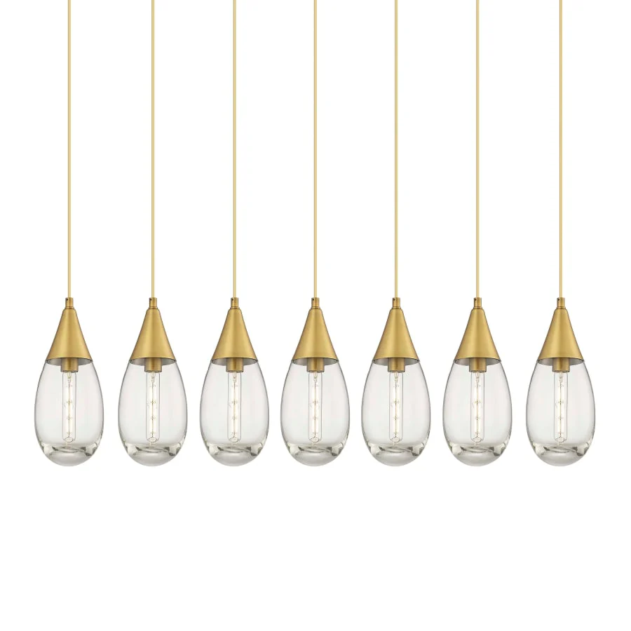 Innovations Lighting Malone 7 Light 50" Wide Linear Pendant - Image 1