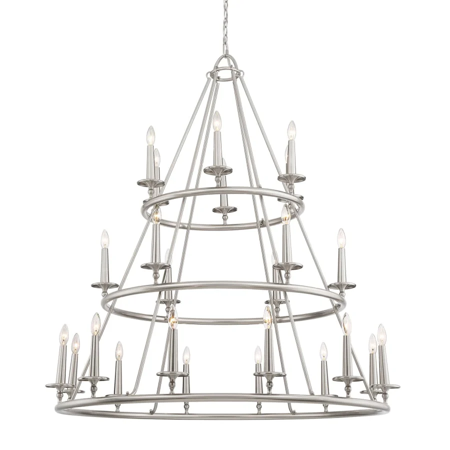 James Allan Chatham 24 Light 48" Wide Chandelier - Image 2