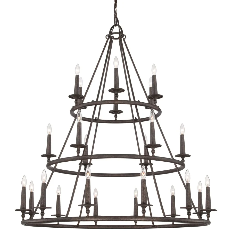 James Allan Chatham 24 Light 48" Wide Chandelier - Image 1
