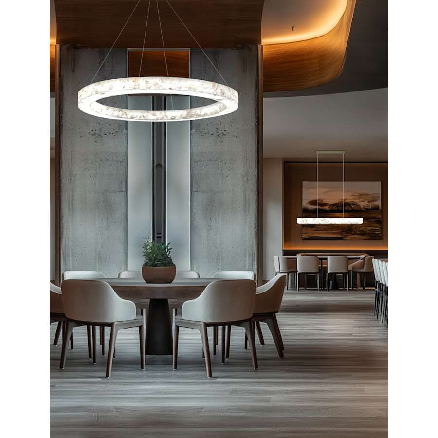 Justice Design Group Medley 52" Wide Ring Chandelier - Image 3