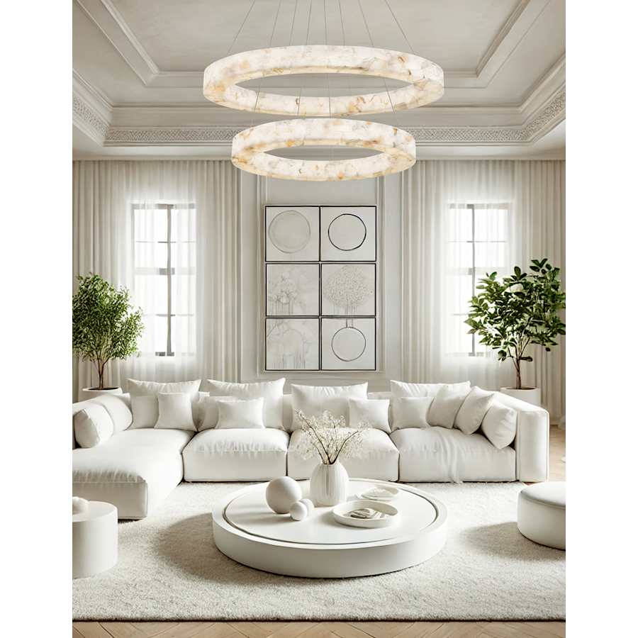 Justice Design Group Medley 42" Wide Ring Chandelier - Image 2
