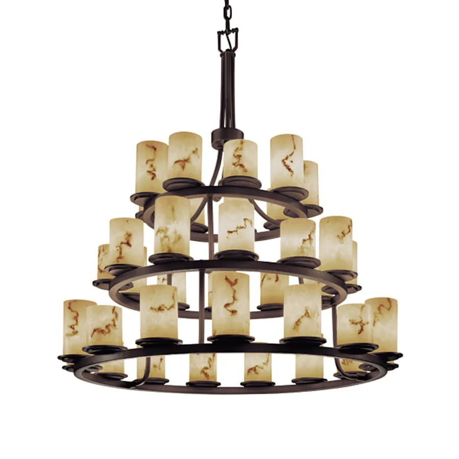 Justice Design Group LumenAria 42" Wide Ring Chandelier - Image 2
