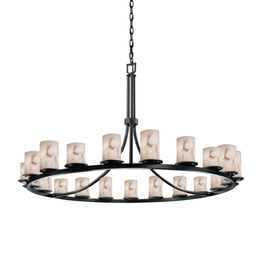 Justice Design Group LumenAria 21 Light 1 Tier Chandelier - Image 1