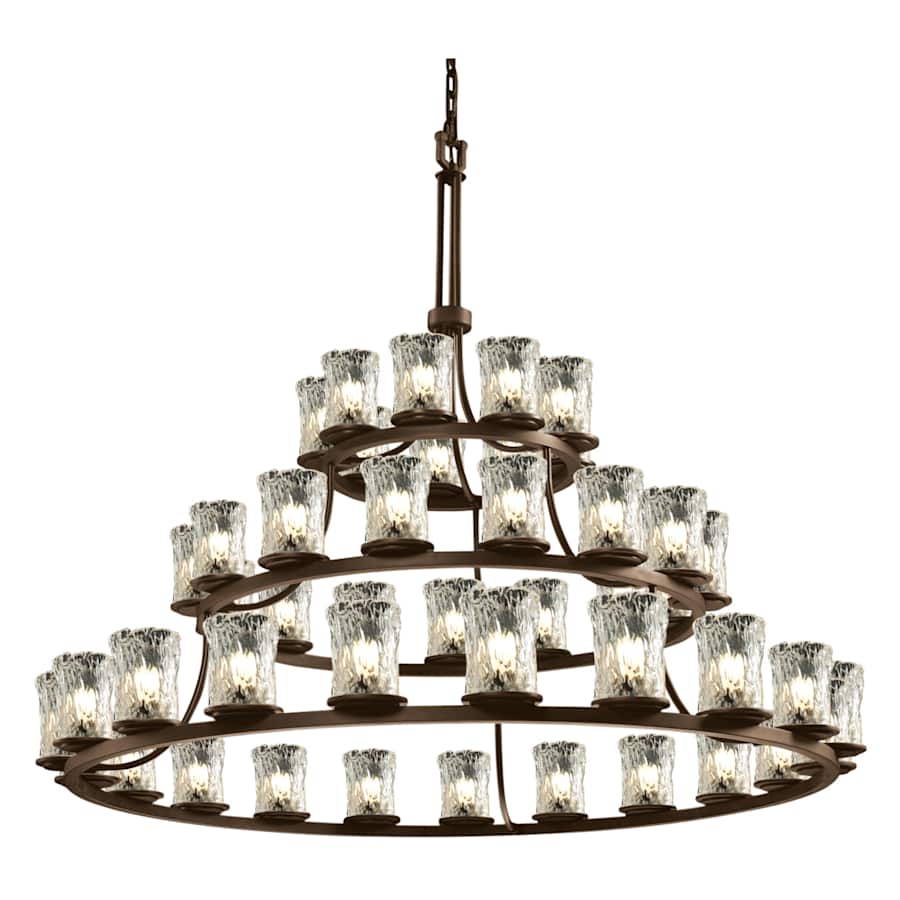 Justice Design Group Veneto Luce 60" Wide Ring Chandelier - Image 2