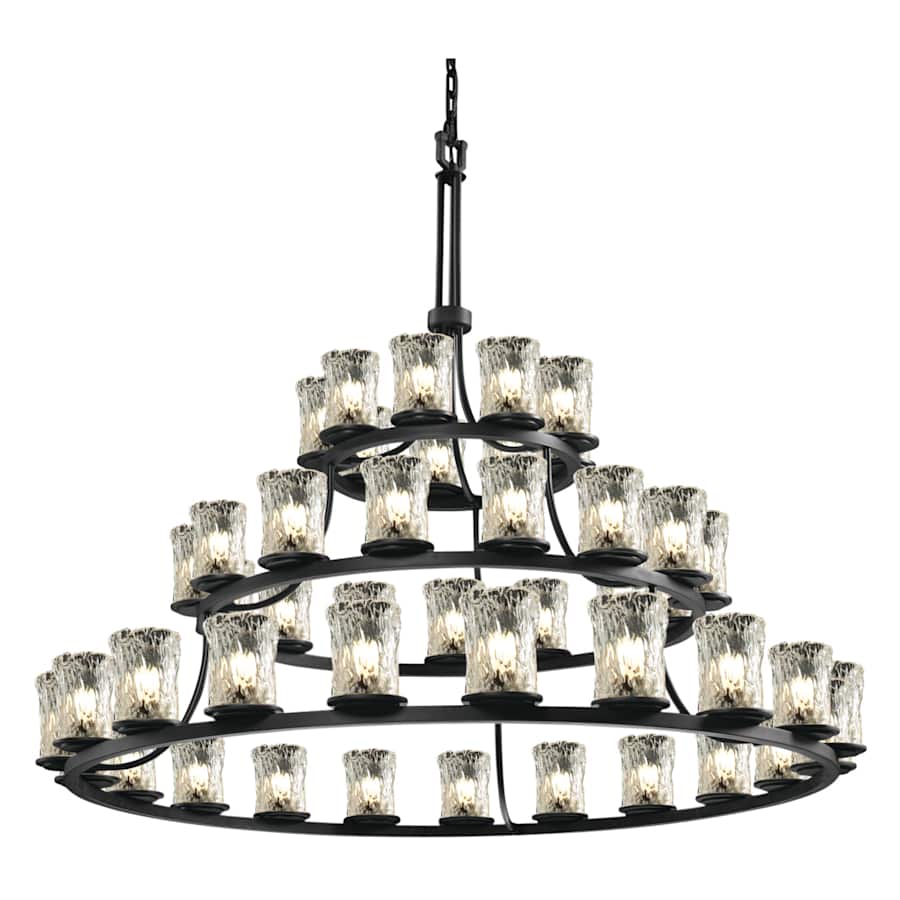 Justice Design Group Veneto Luce 60" Wide Ring Chandelier - Image 3