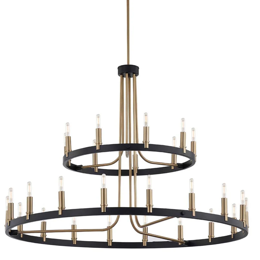 Justice Design Group Clayton 27 Light 42" Wide Ring Chandelier - Image 1