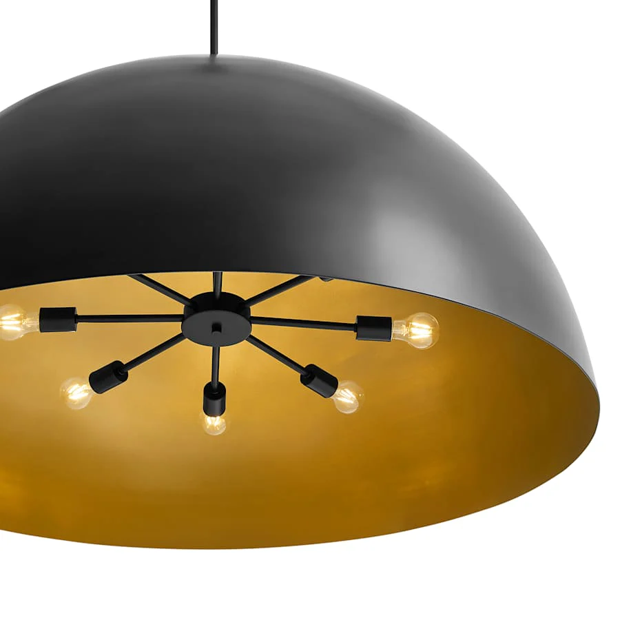 Justice Design Group Elias 8 Light 47" Wide Pendant - Image 3