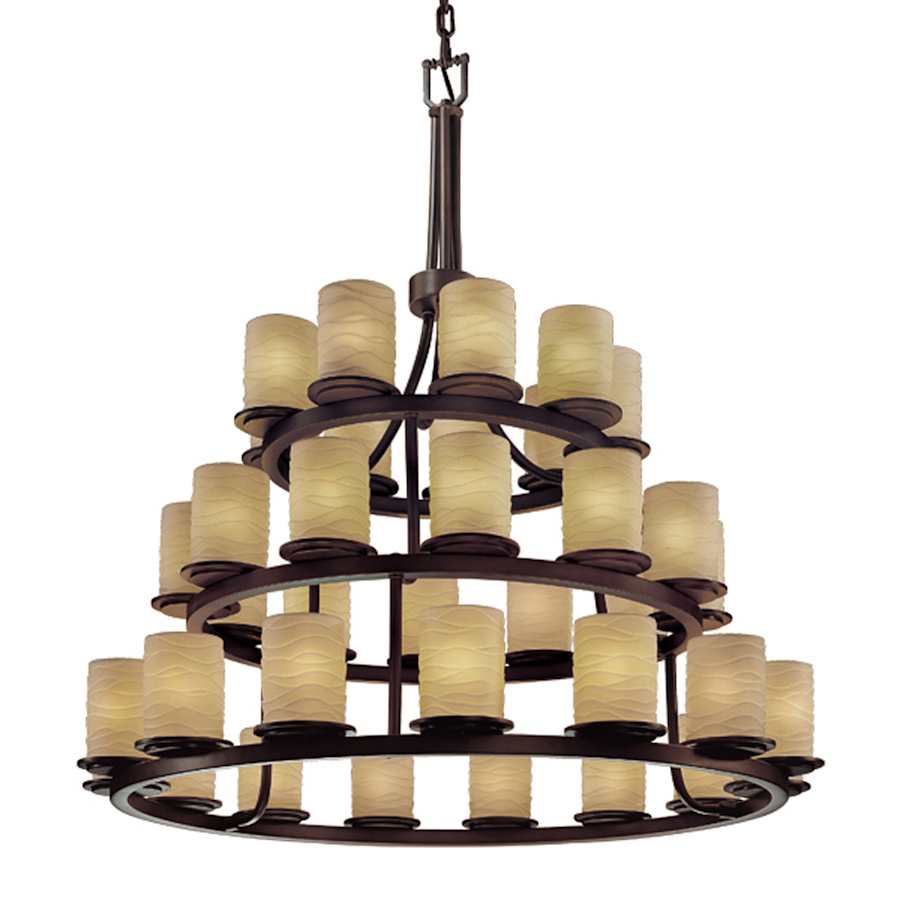 Justice Design Group Limoges 42" Wide Ring Chandelier - Image 2