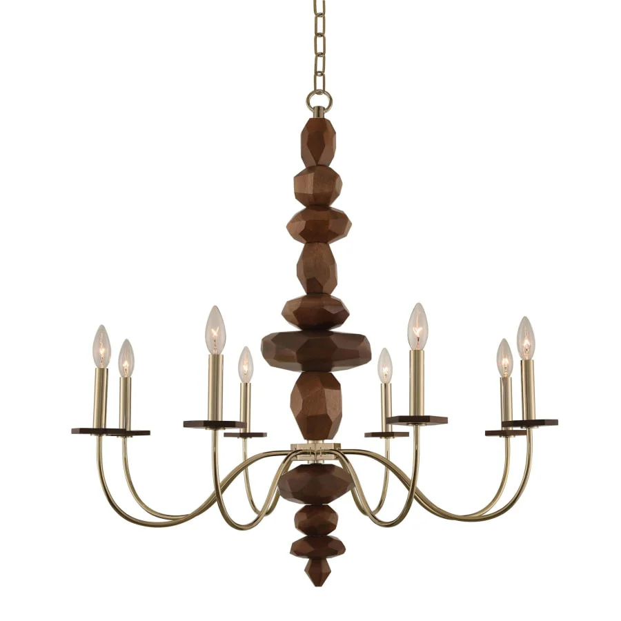Kalco Lassen 8 Light 34" Wide Chandelier - Image 1