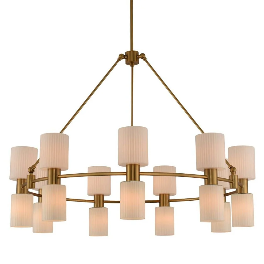 Kalco Harlowe 18 Light 40" Wide Ring Chandelier - Image 1