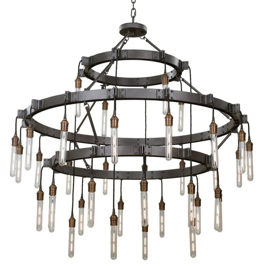 Kalco Stuyvesant 36 Light 48" Wide Ring Chandelier - Image 1