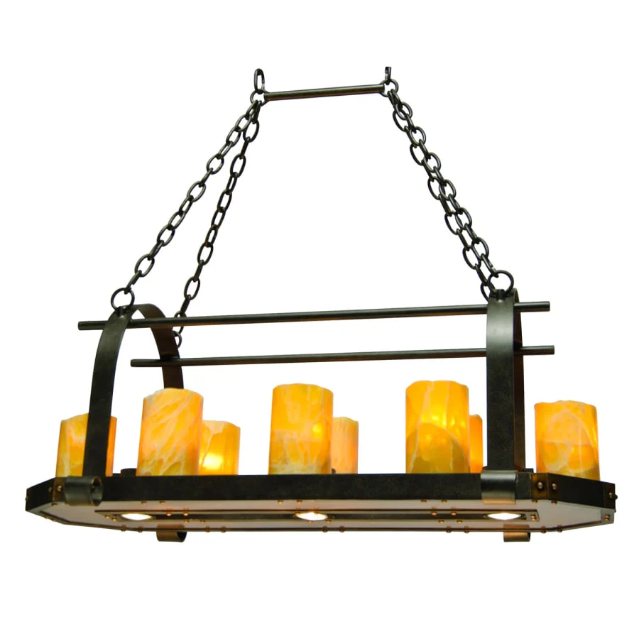 Kalco Cordova 11 Light Linear Island Chandelier - Image 1