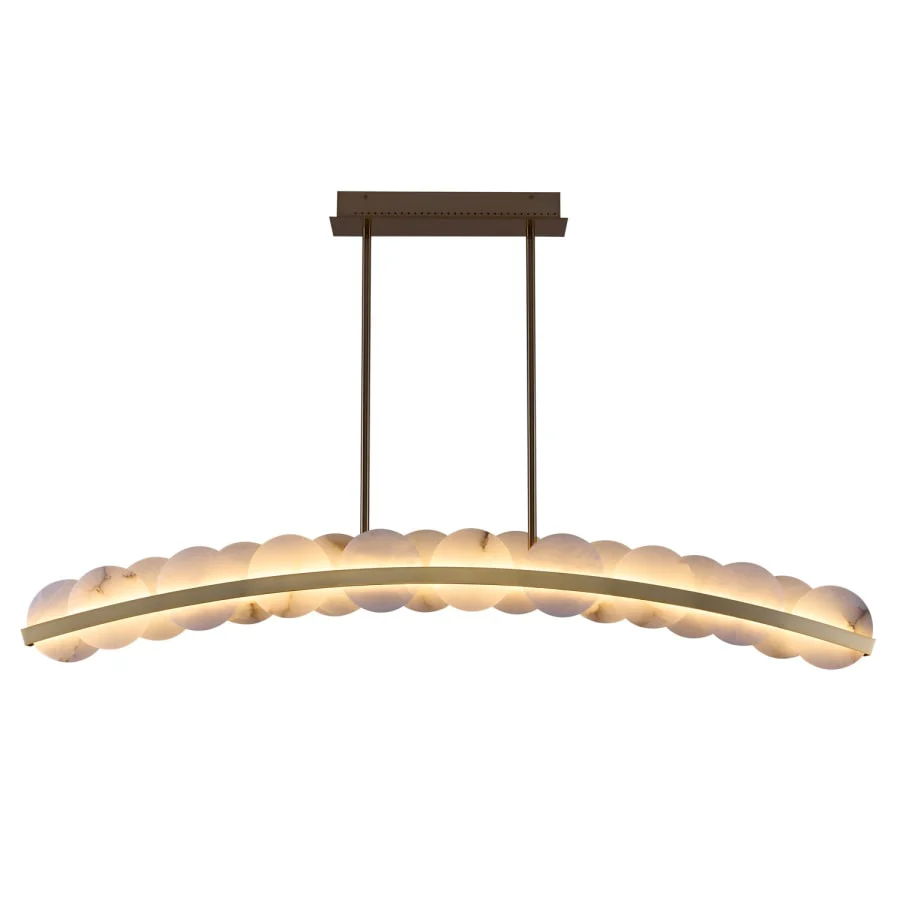 Kalco Meridian 60" Wide LED Linear Chandelier - Image 1