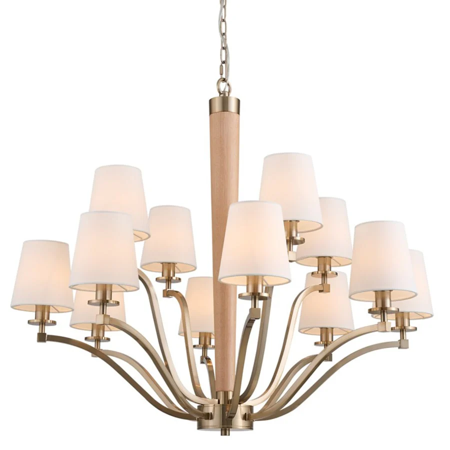 Kalco Curva 12 Light 36" Wide Chandelier - Image 1