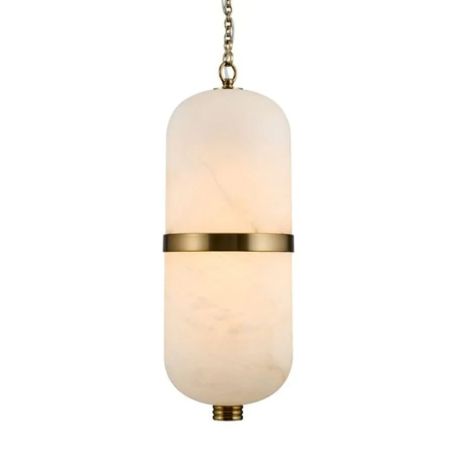 Kalco Volterra 9" Wide LED Mini Pendant - Image 1
