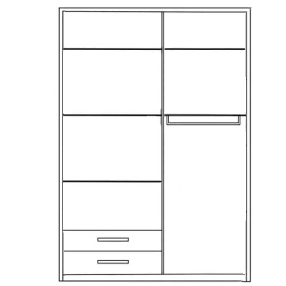 دولاب 150×200سم - ART95 - Image 2