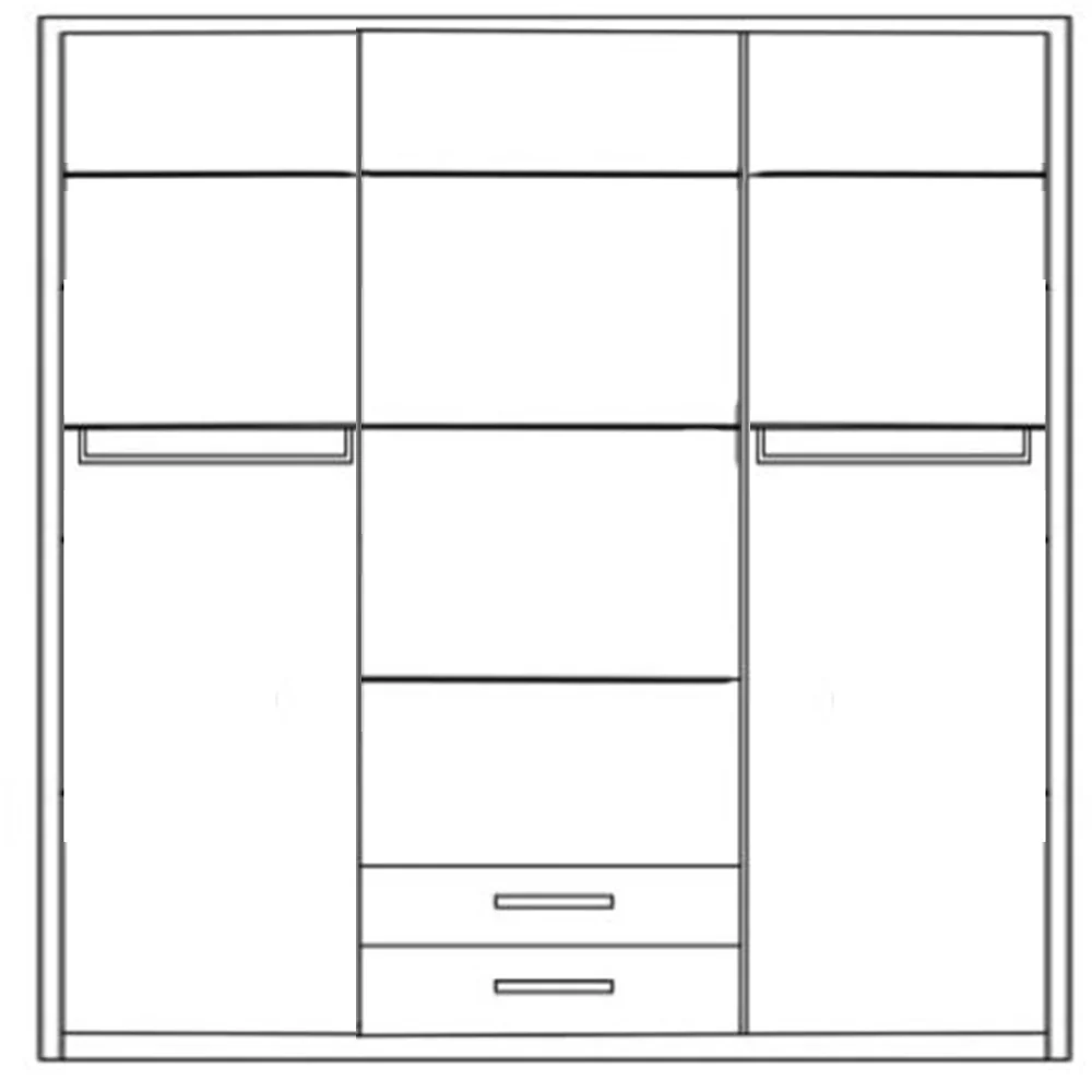 دولاب 230×220سم - CITY68 - Image 2
