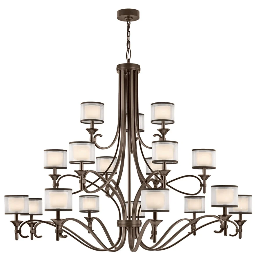 Kichler Lacey 18 Light 3 Tier Chandelier - Image 1