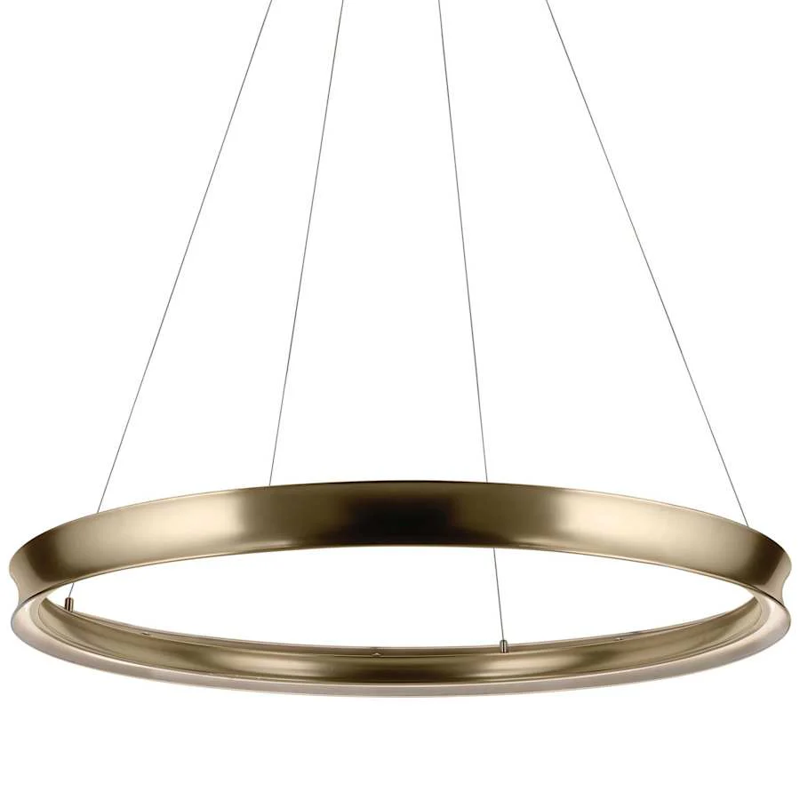 Kichler Larousse 50" Wide LED Ring Chandelier - Image 1