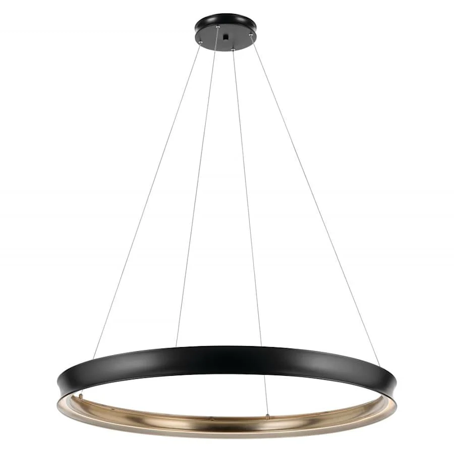 Kichler Larousse 50" Wide LED Ring Chandelier - Image 2