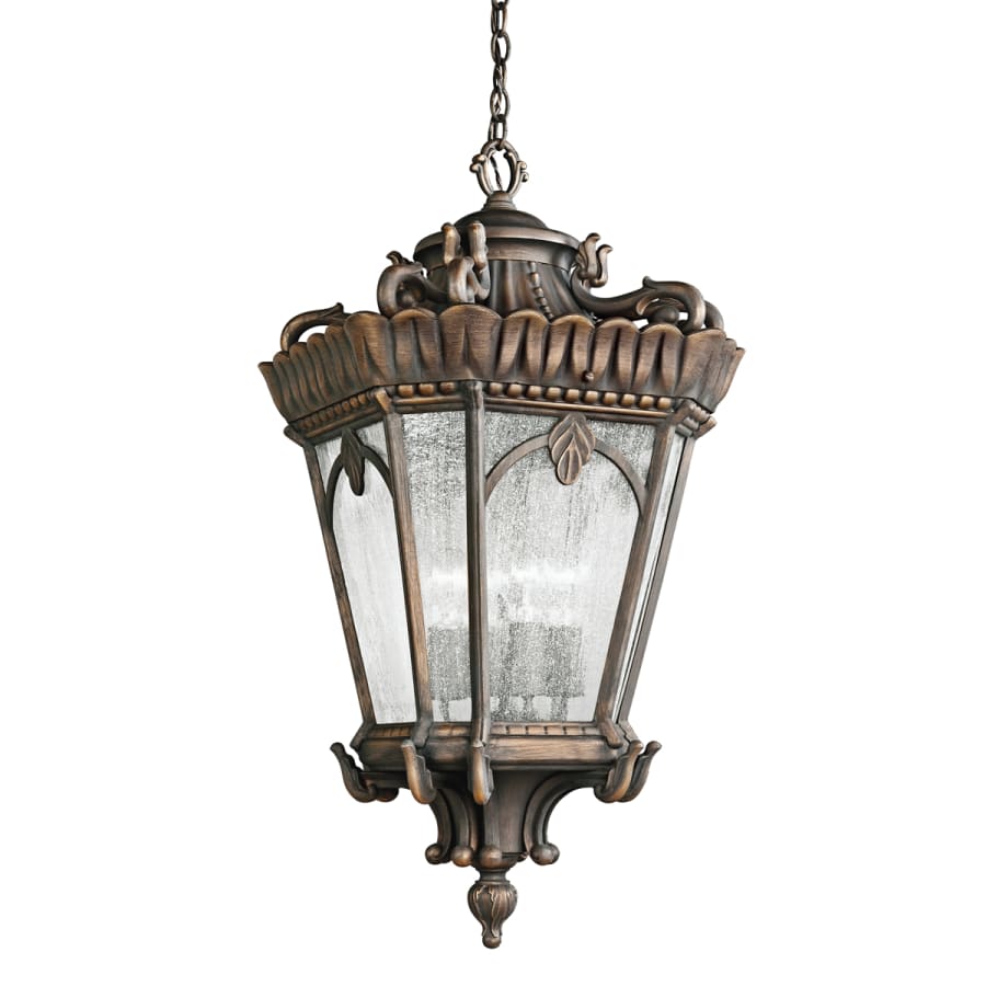 Kichler Tournai 33-1/2" Tall 4 Light Outdoor Lantern Pendant - Image 1