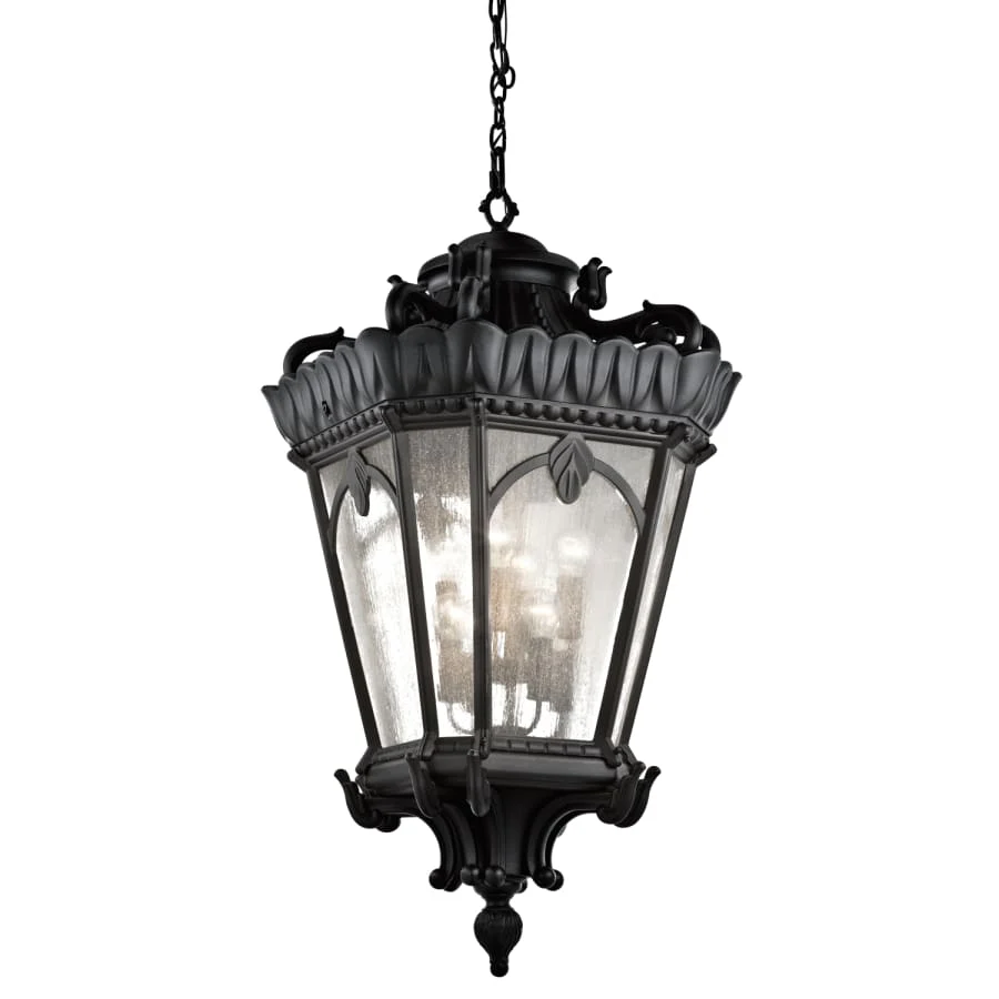 Kichler Tournai Eight Light 48" Tall Oversized Outdoor Lantern Pendant - Image 1
