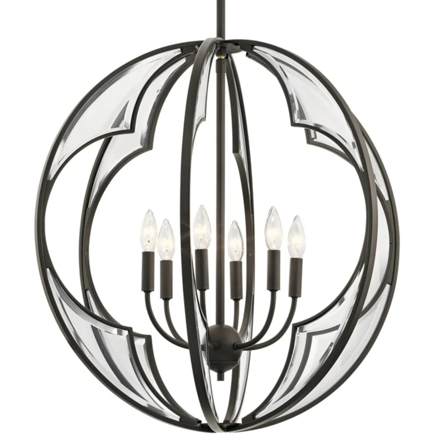 Kichler Montavello 6 Light 26" Wide Single Pendant - Image 1