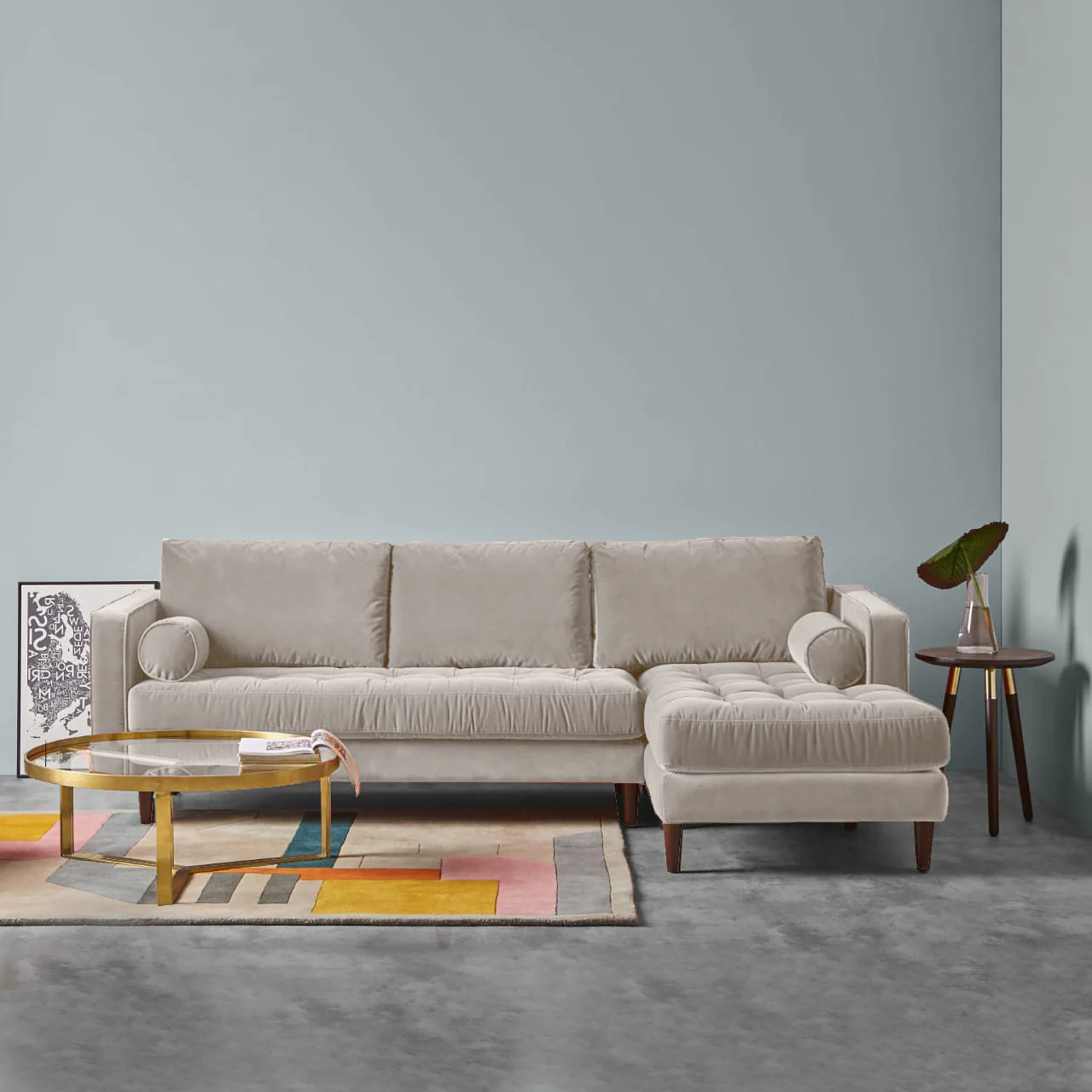 ركنة 190×230سم - ألوان متعددة  - FUD1005 - Image 1