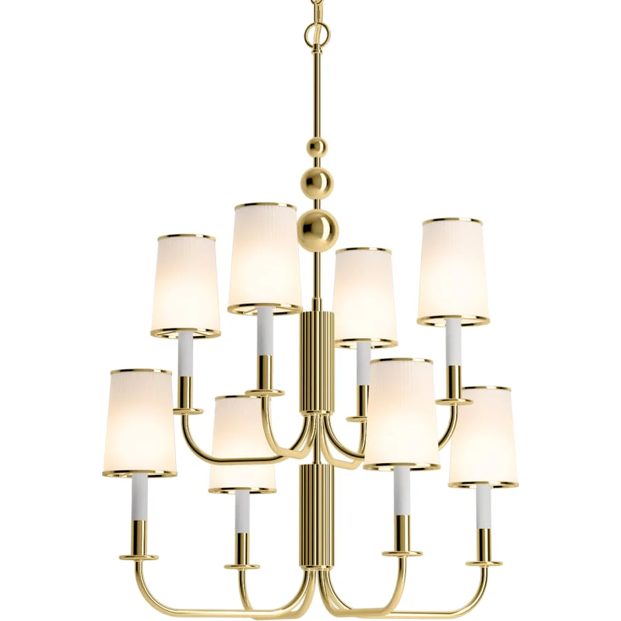 Kohler Lighting Tresdoux 8 Light 24" Wide Chandelier - Image 1