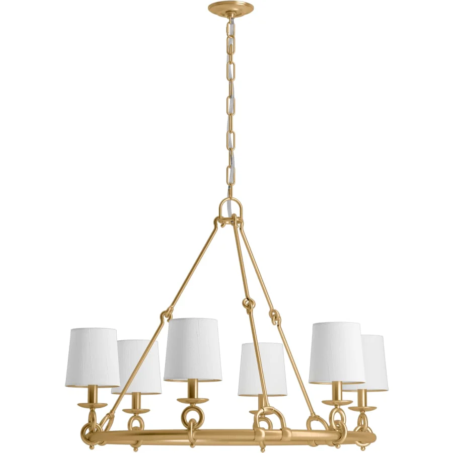 Kohler Lighting Terret 6 Light 36" Wide Taper Candle Ring Chandelier - Image 2