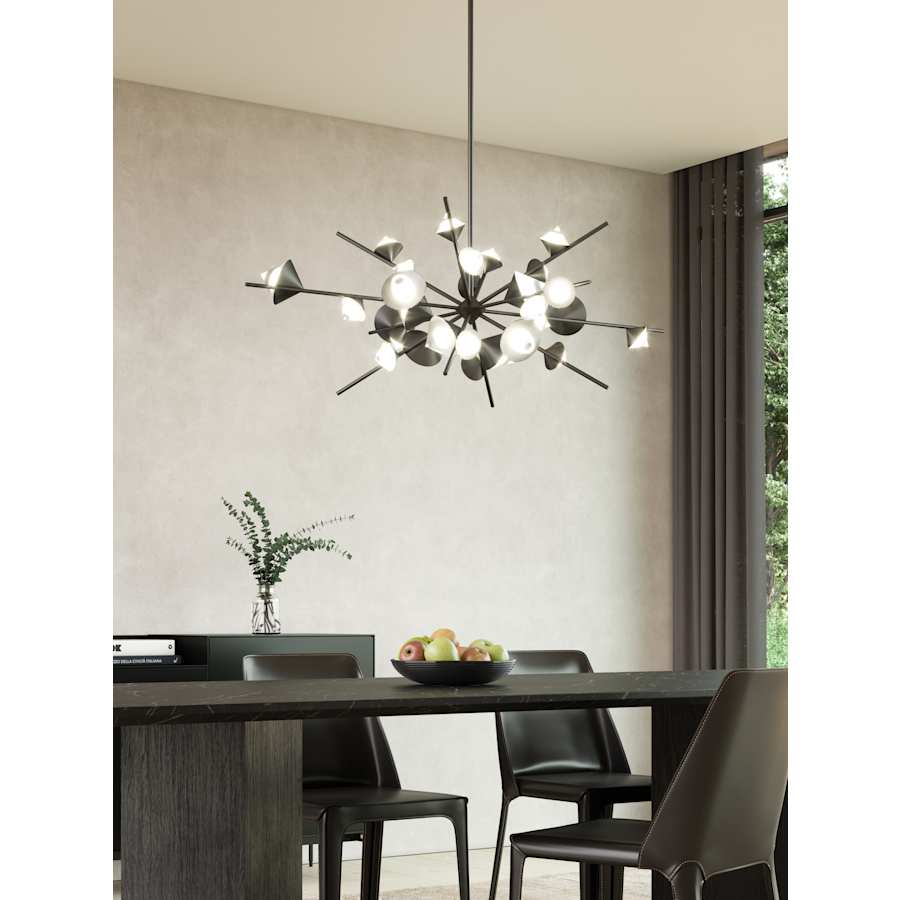Kuzco Lighting Geode 48" Wide LED Abstract Sputnik Chandelier - Image 2