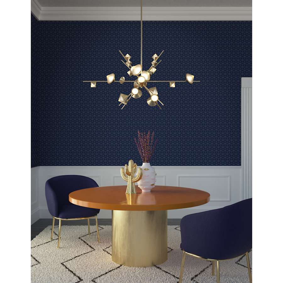 Kuzco Lighting Geode 48" Wide LED Abstract Sputnik Chandelier - Image 3
