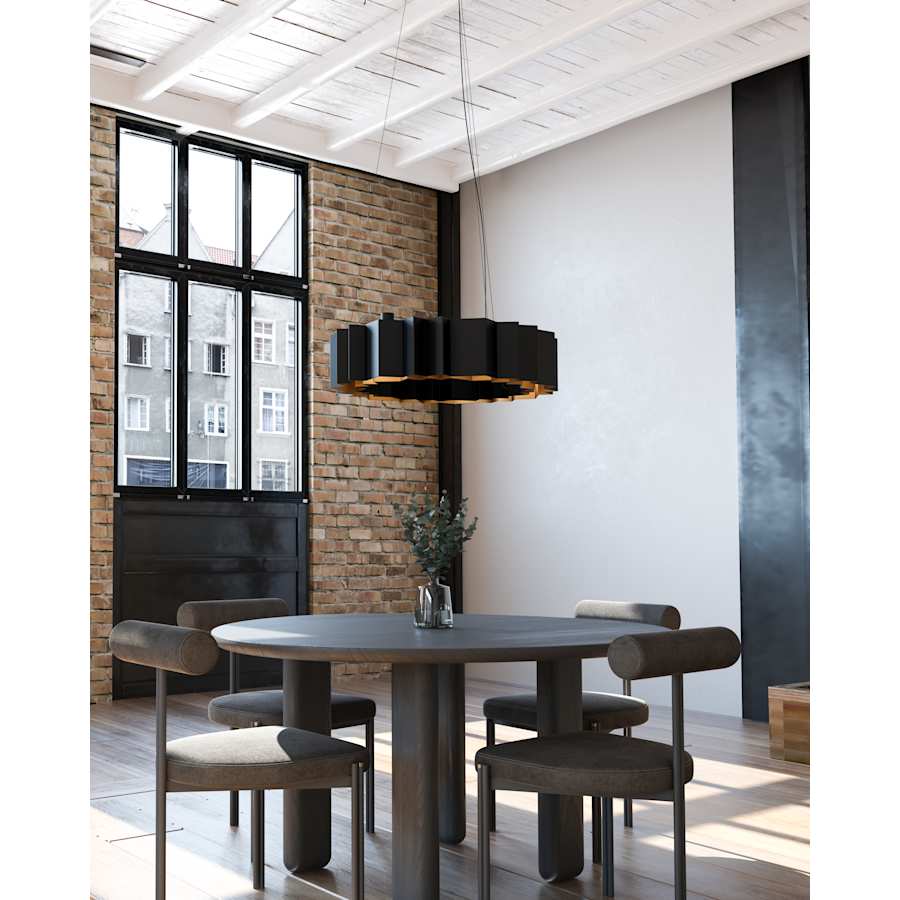 Kuzco Lighting Akira 12 Light Ring Chandelier - Image 2