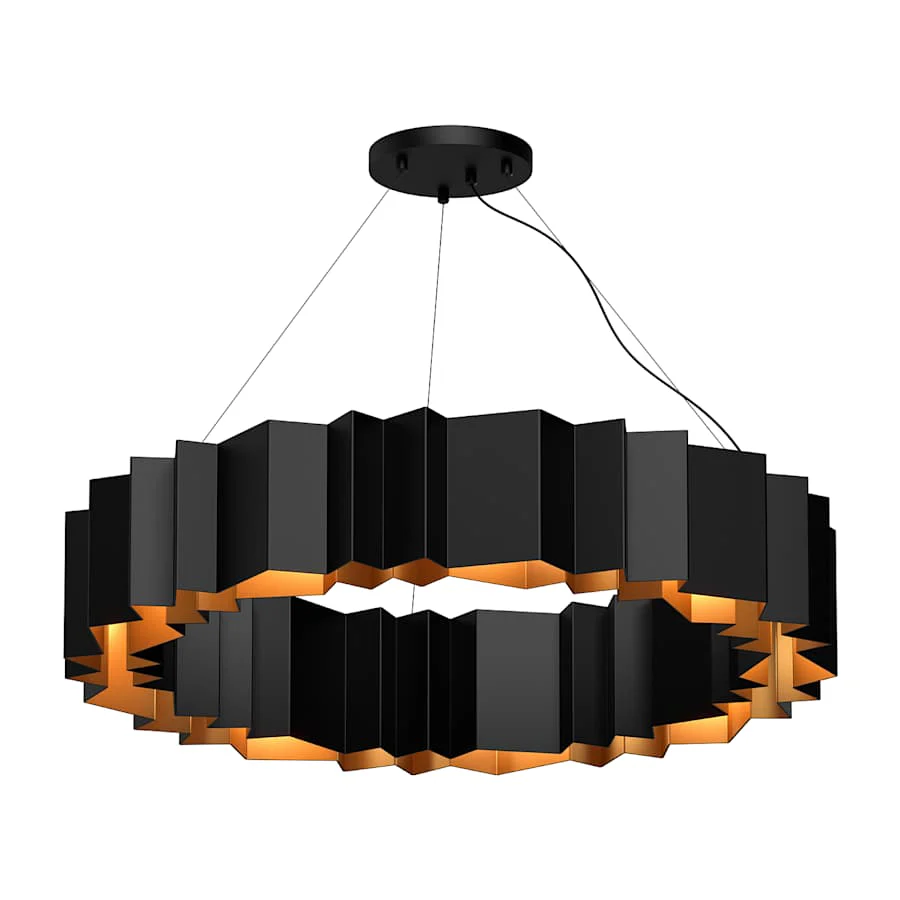 Kuzco Lighting Akira 12 Light Ring Chandelier - Image 1