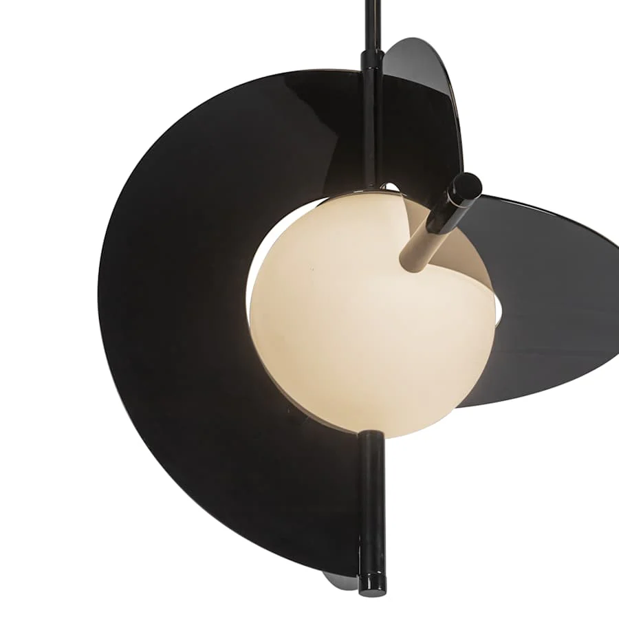 Kuzco Lighting Scorpio 27" Wide LED Abstract Multi Light Pendant with Opal Glass Shades - Image 3