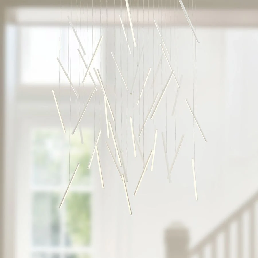 Kuzco Lighting Chute 50" Wide LED Multi Light Pendant - Image 2