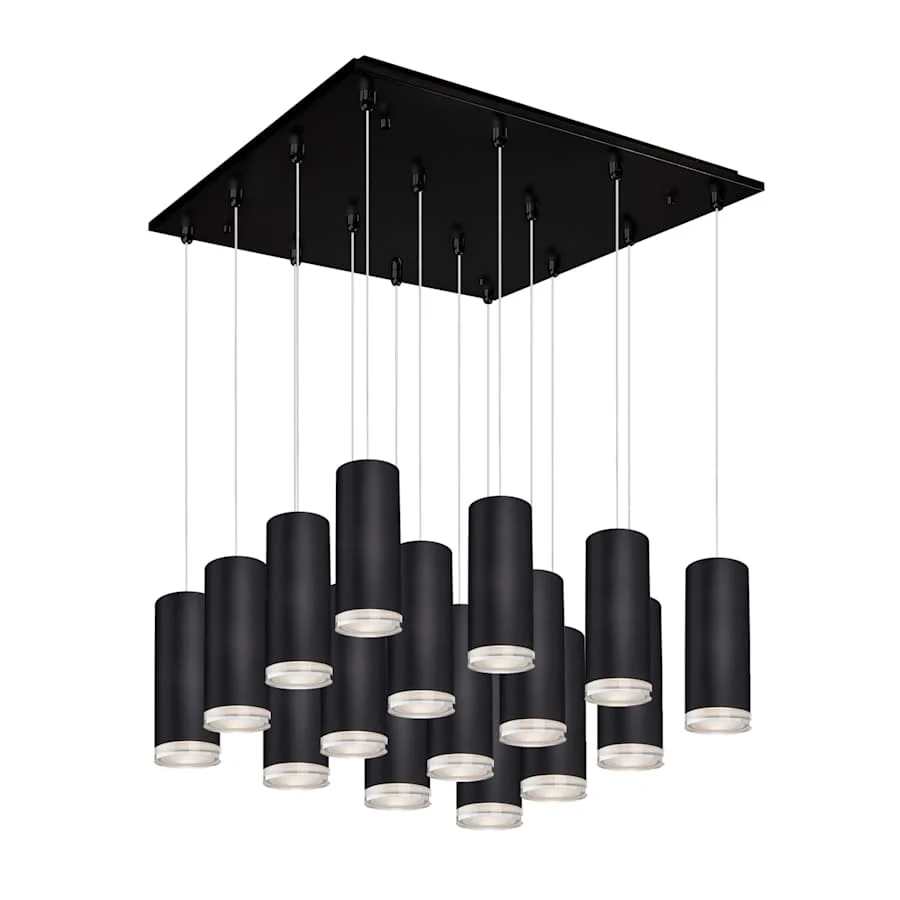 Kuzco Lighting Cameo 20" Wide Lantern Chandelier - Image 1