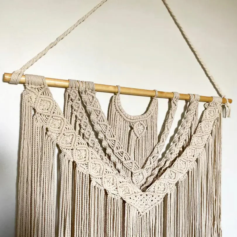 ديكور حائط مكرمية 80×80سم- DIVA9 - Image 2