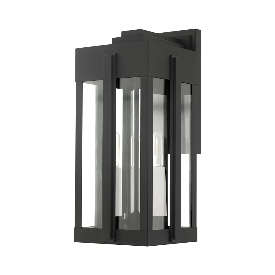 Livex Lighting Lexington 3 Light 18" Tall Outdoor Wall Sconce - Image 2