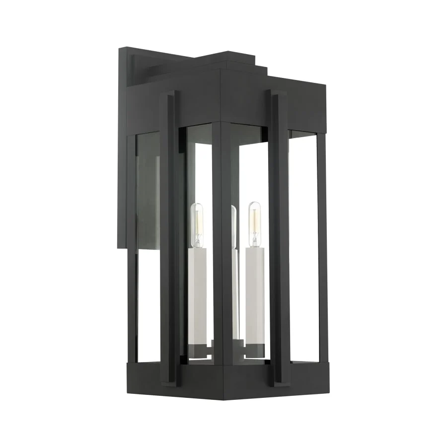 Livex Lighting Lexington 3 Light 23" Tall Outdoor Wall Sconce - Image 2