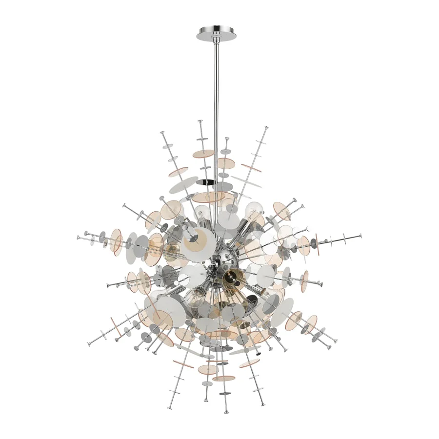 Livex Lighting Circulo 8 Light 37" Wide Sputnik Chandelier - Image 2