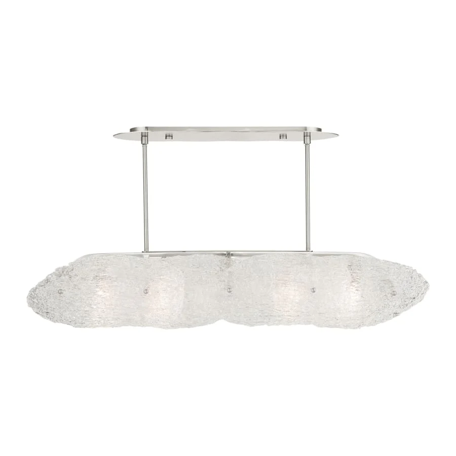 Livex Lighting Belvidere 5 Light 46" Wide Linear Chandelier - Image 1