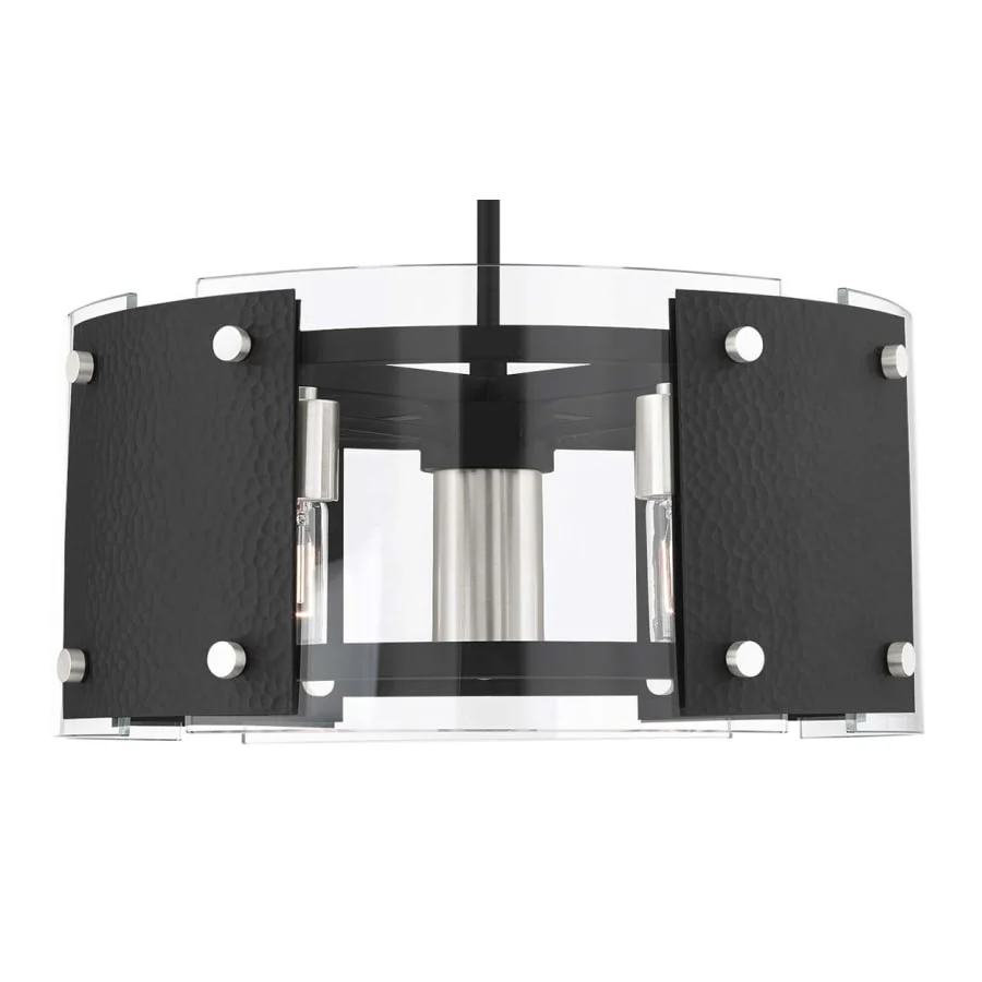 Livex Lighting Barcelona 7 Light 8" Wide Drum Chandelier - Image 1