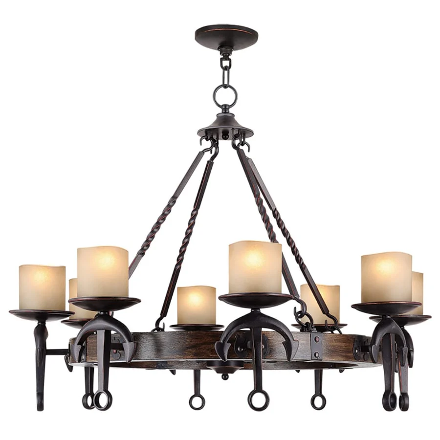 Livex Lighting Cape May 8 Light 1 Tier Chandelier - Image 1